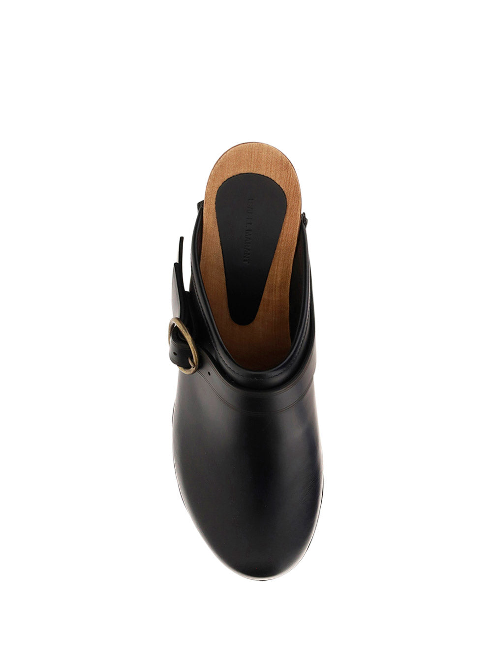Titya Leather Clogs - Black