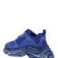 Triple S Faded Sneakers - Blue