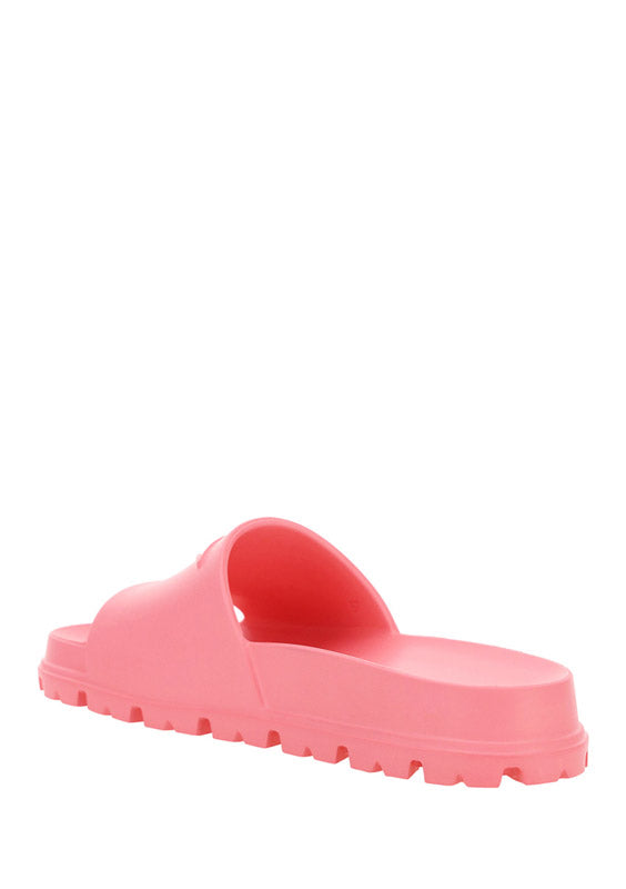 Rubber slides - Begonia Pink