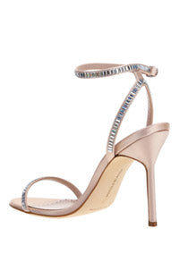 Crinastra Sandals 105mm - Pale Blush