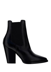 Theo Chelsea Boots in Smooth Leather - Black