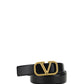Vlogo Signature Calfskin Belt 30MM - Black