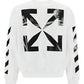Caravaggio Arrows Sweatshirt -  White