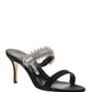 Sako Satin 70 Sandals - Black