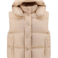Nylon Down Vest - Peach Pink