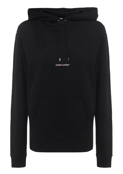 Saint Laurent Rive Gauche Hoodie - Black