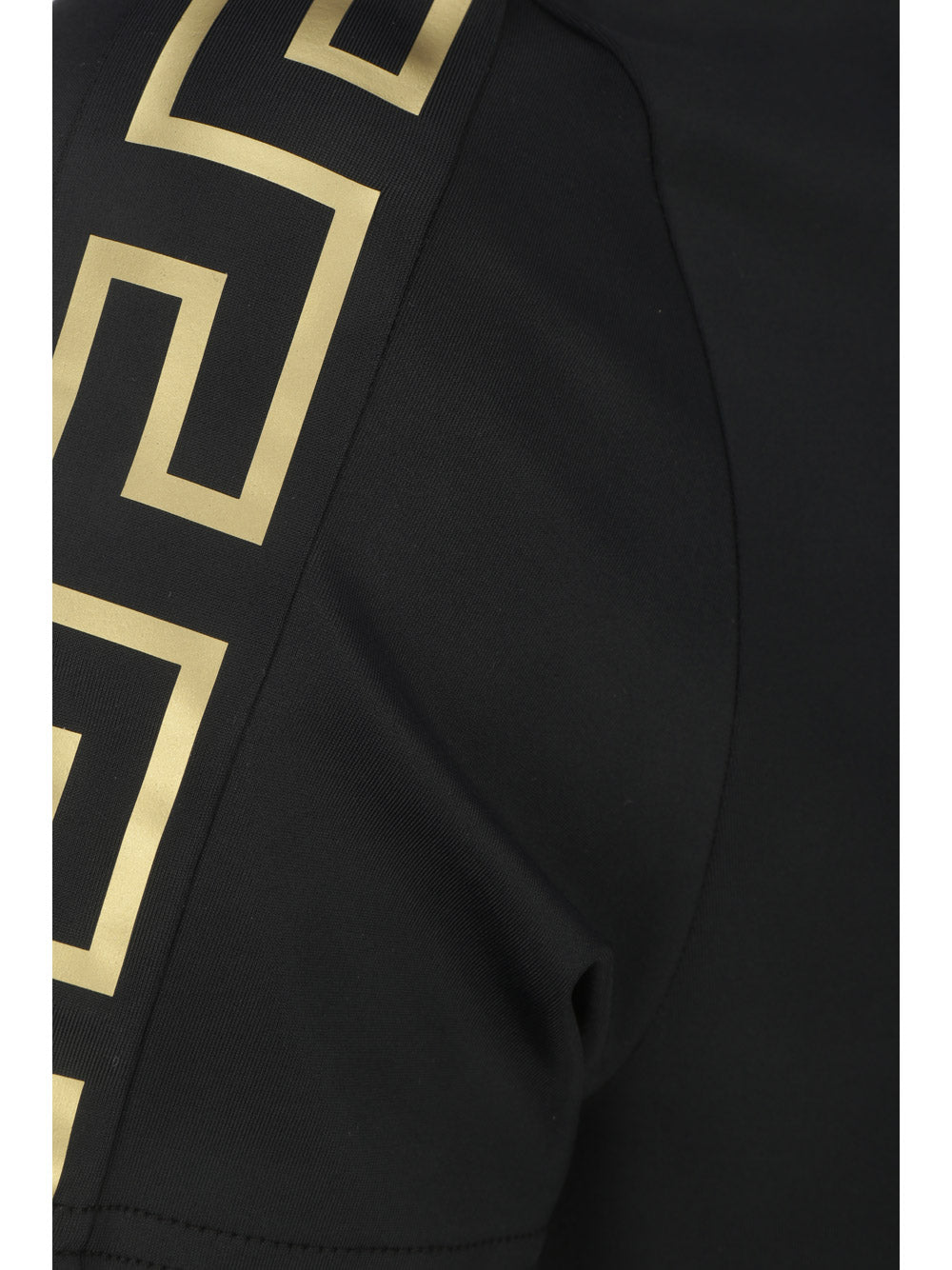 Greca Sports Shirt - Black/Gold
