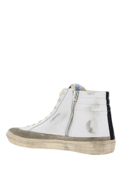 Slide Sneakers - White / Black