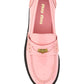 Patent Leather Loafers - Pink