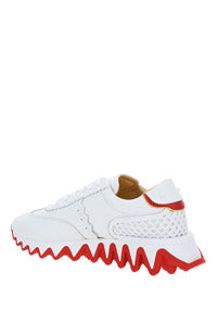 Loubishark Sneakers - White / Red