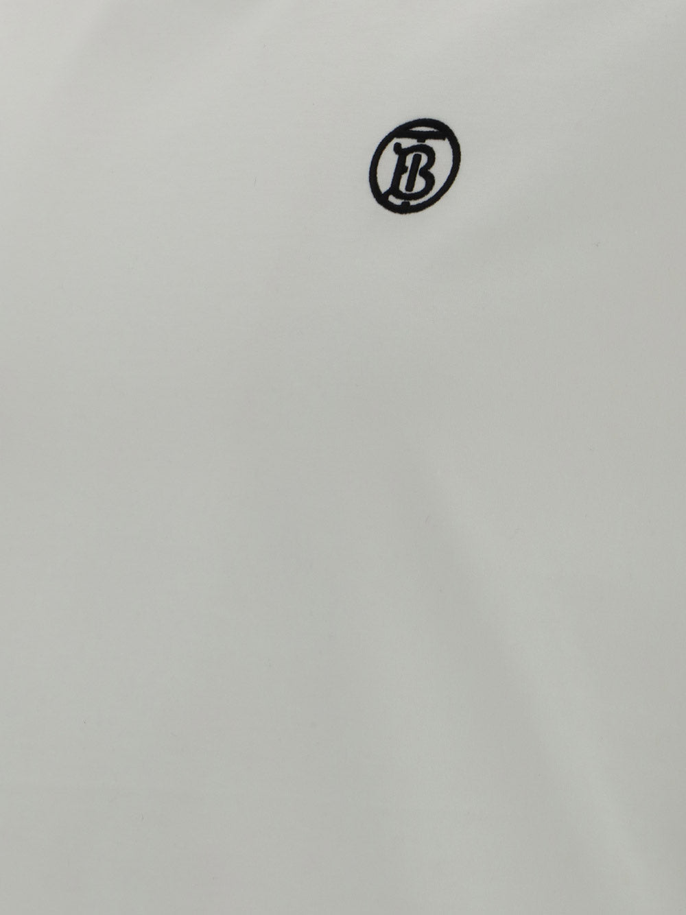 Monogram Motif Cotton T-shirt - White