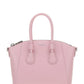 Mini Antigona Sport bag in Leather - Blossom Pink.