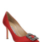 Hangisi Pumps 90MM - Red