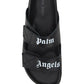 Logo Sandals - Black