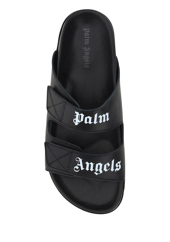 Logo Sandals - Black