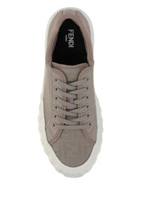 Fendi Force Low-Top Sneakers - Gray