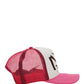 Broken Palm Trucker Hat - Pink / White