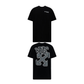 Carlos Logo Print T-Shirt - Black