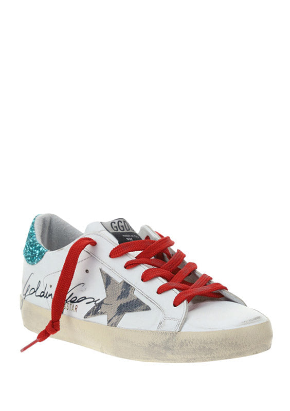 Super Star Sneakers - Blue / Red