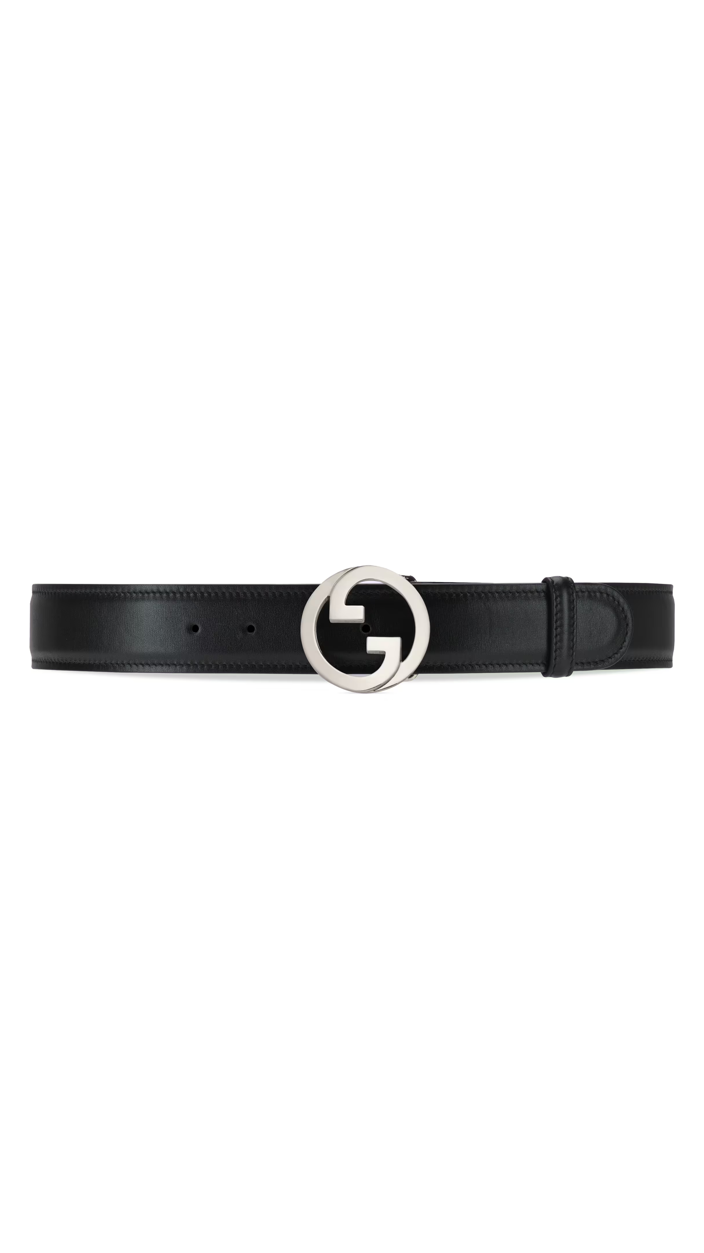 Gucci Blondie Belt - Black/Silver
