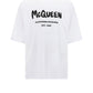Men's McQueen Graffiti T-shirt - Black / White