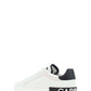 Calfskin Nappa Portofino Sneakers - White/Black/Red