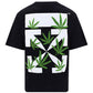 Weed Arrows T-Shirt - Black.