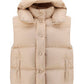 Nylon Down Vest - Peach Pink