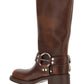 Buckled Knee-high Boots - Brown