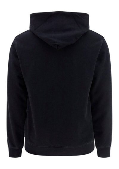 Helvetica Slim Hoodie - Black