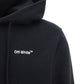 Helvetica Slim Hoodie - Black