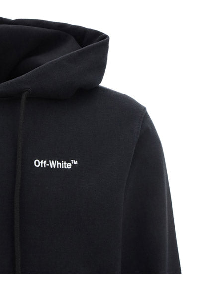Helvetica Slim Hoodie - Black