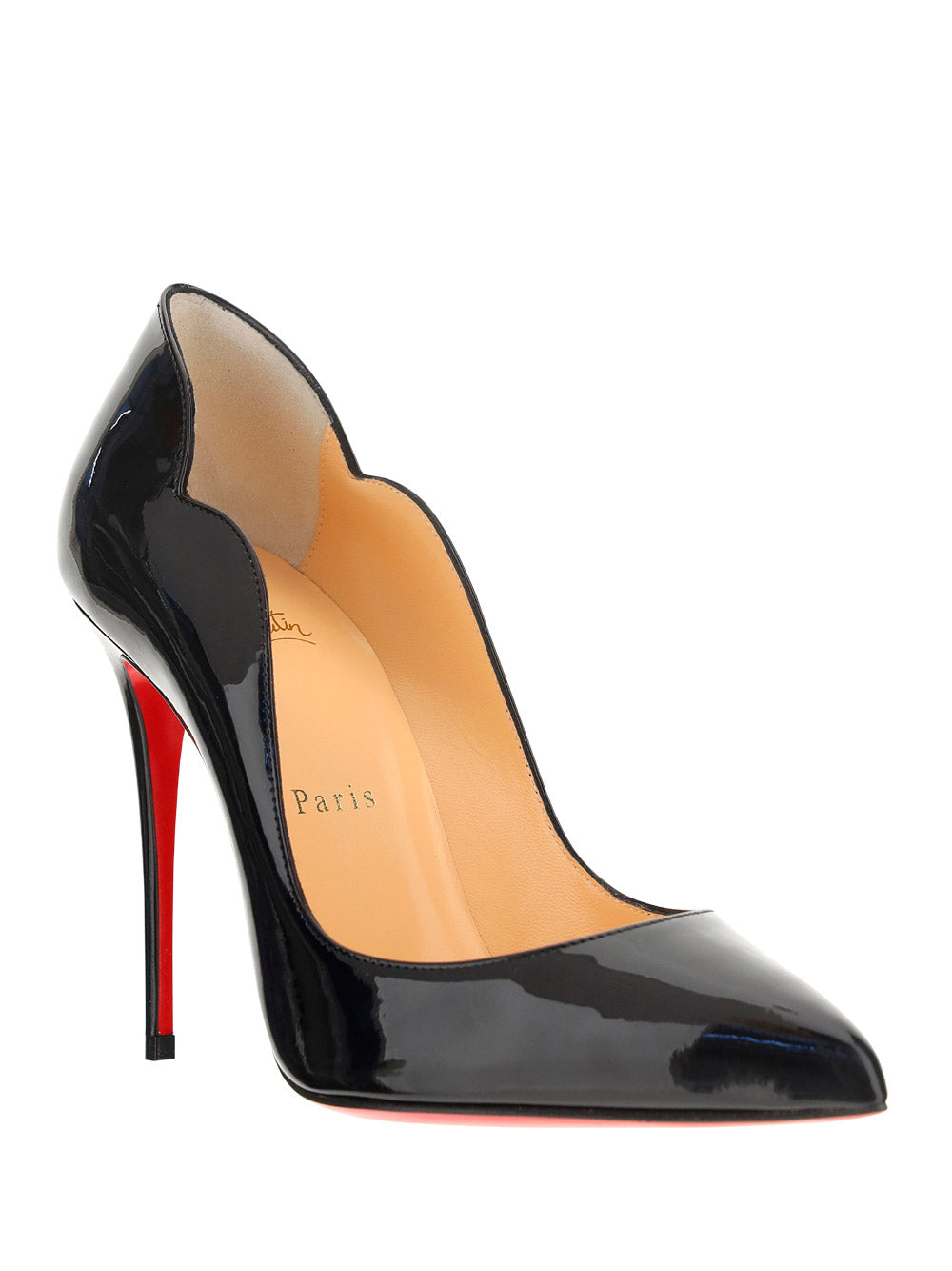 Hot Chick Patent Leather Pumps 100 MM - Black