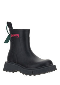Logo Sponge Rubberboot - Black