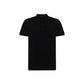 Cotton Piqué Polo Shirt - Black