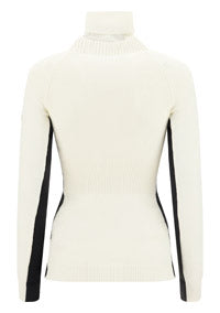 Wool Turtleneck Sweater - Off White