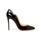 Hot Chick Patent Leather Pumps 100 MM - Black