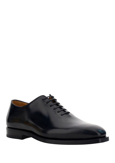 Square Toe Oxford Shoe - Black