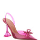 Rosie Glass Slingback Pump - Magenta