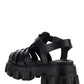 Monolith Rubber Sandals - Black