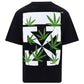 Weed Arrows T-Shirt - Black.
