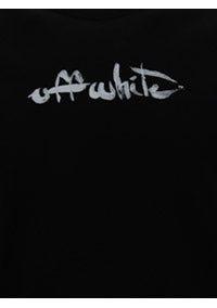 Paint Arrow Slim T-Shirt - Black