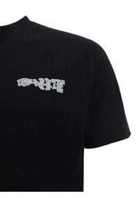 Logo Print Arrow T-Shirt - Black