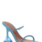 Gilda Crystal Sandals - Aqua Blue