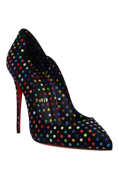 Hot Chick Pump Polka-Dot - Black / Multi