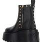 Uniqueform Calfskin Ankle Boot 85mm - Black