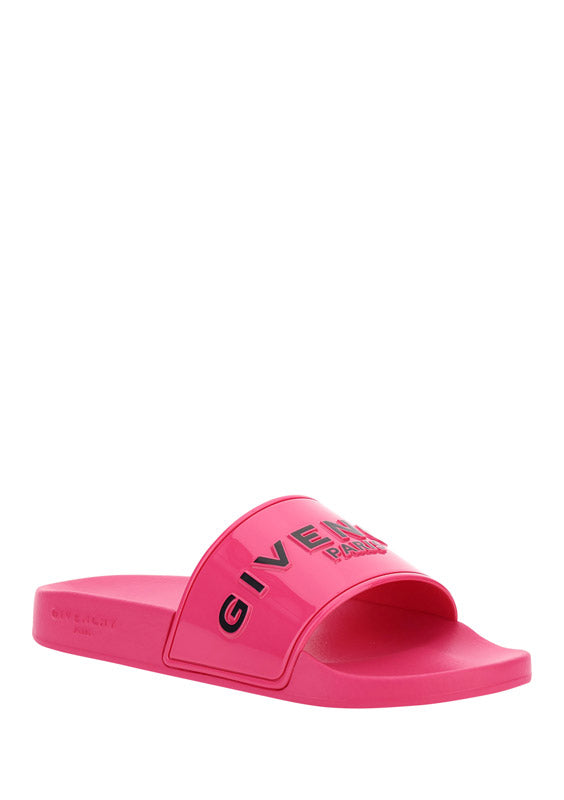 Flat Sandals - Neon Pink