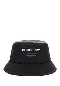 Horseferry Print Nylon Bucket Hat - Black