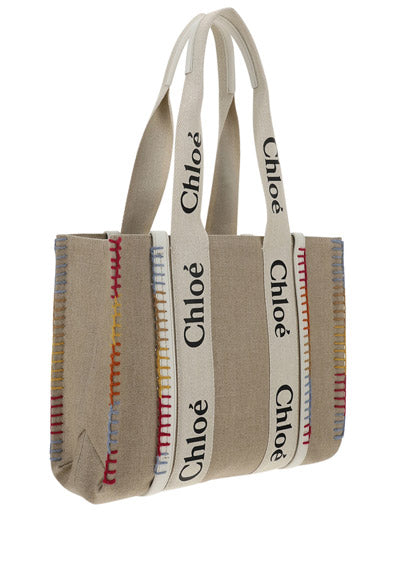 Medium Woody Tote Bag - Multi