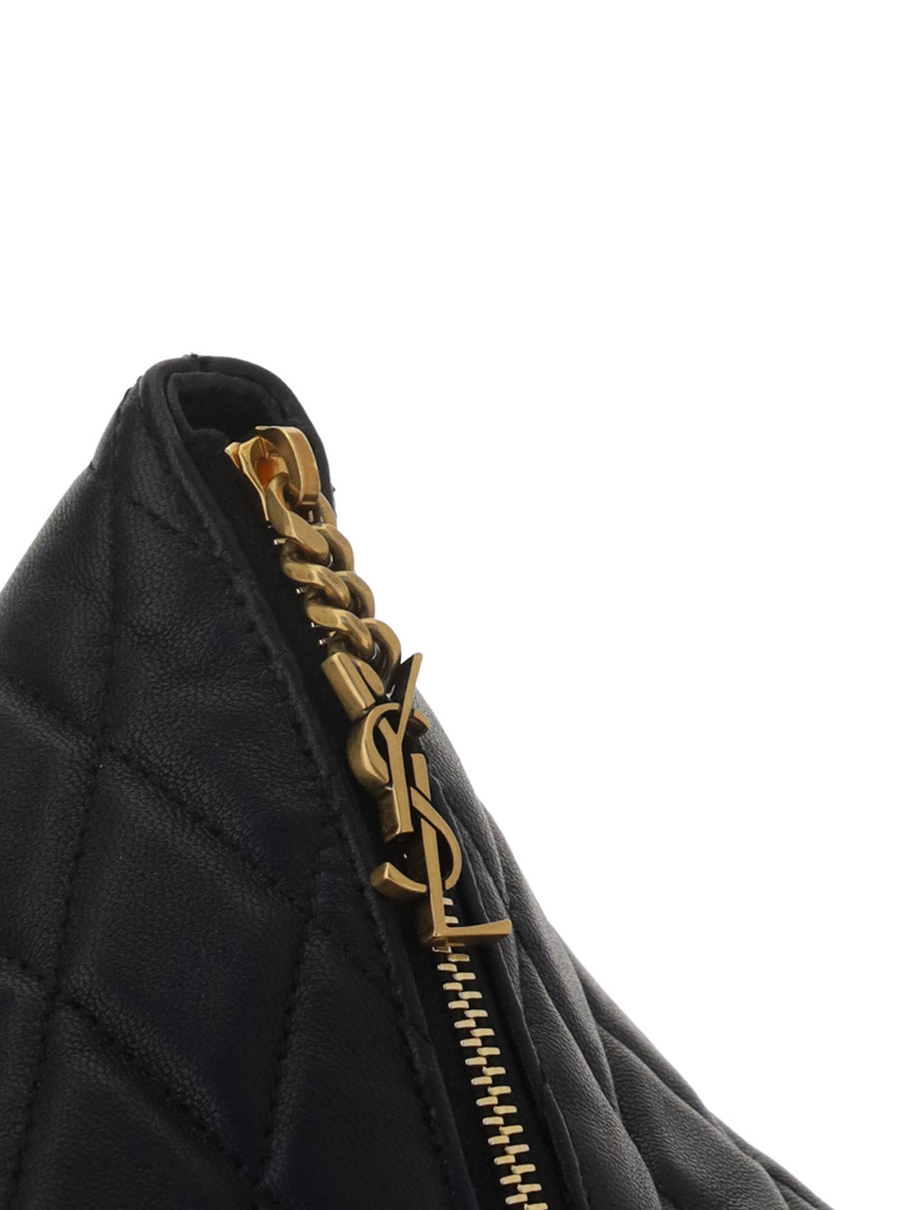 Sade Pyramid in Quilted Lambskin - Black.